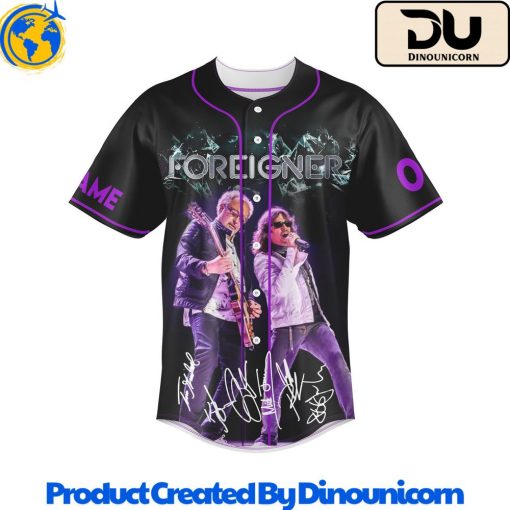 Foreigner Baseball Jersey