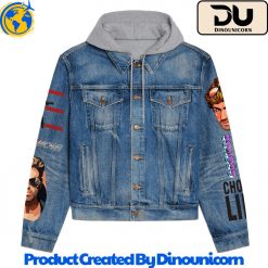 George Michael Hooded Denim Jacket