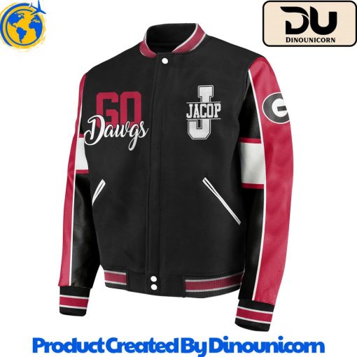 Georgia Bulldogs Football NCAA Back On Top Baseball Jacket