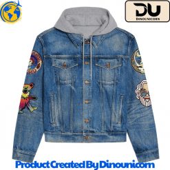 Grateful Dead Hooded Denim Jacket