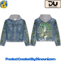 Kacey Musgraves Hooded Denim Jacket