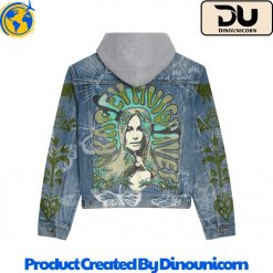 Kacey Musgraves Hooded Denim Jacket