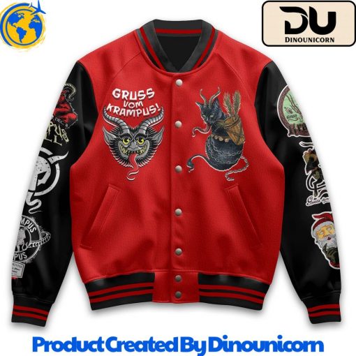 Krampus Baseball Jacket