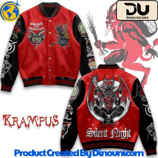 Krampus Baseball Jacket