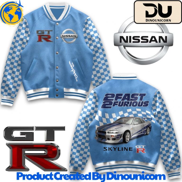 Nissan Skyline GT-R Baseball Jacket