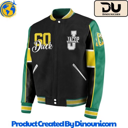 Oregon Ducks Football NCAA Big Ten Kings Baseball Jacket