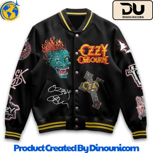 Ozzy Osbourne Baseball Jacket