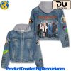 Mariah Carey Hooded Denim Jacket