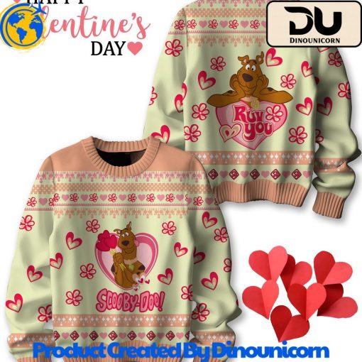 Scooby-Doo Happy Valentine’s Day Sweater