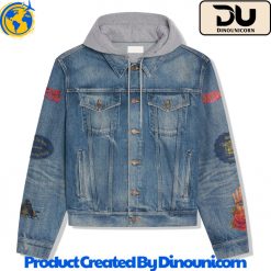 Shaboozey Hooded Denim Jacket