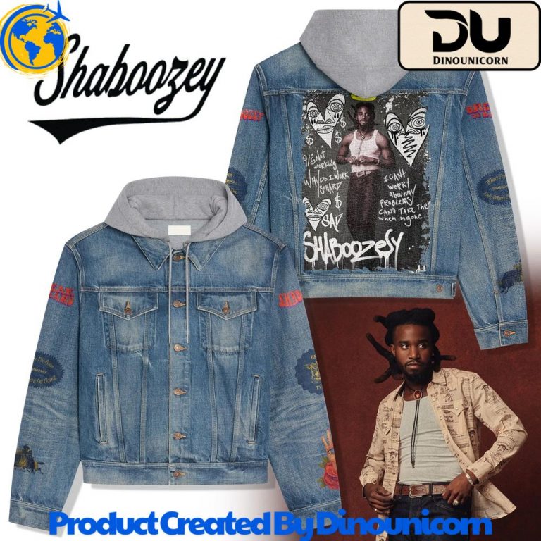 Shaboozey Hooded Denim Jacket