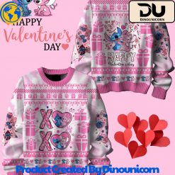 Stitch Happy Valentine’s Day Sweater