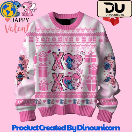 Stitch Happy Valentine’s Day Sweater