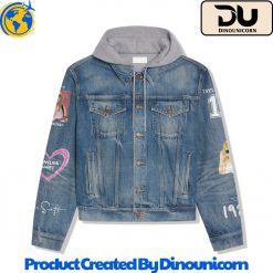 Taylor Swift Hooded Denim Jacket