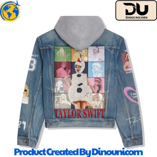 Taylor Swift Hooded Denim Jacket