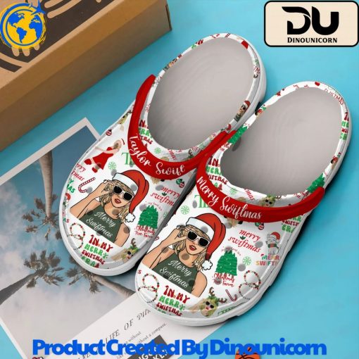 Taylor Swift Merry Christmas Crocs