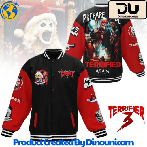 Terrifier 3 Art The Clown Baseball Jacket