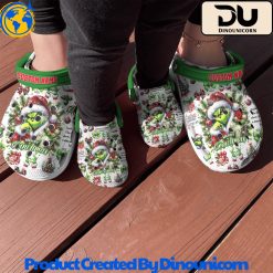 The Grinch Merry Christmas Crocs