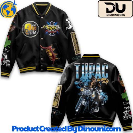 Tupac Shakur Legacy Baseball Jacket