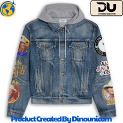 Alan Jackson Hooded Denim Jacket