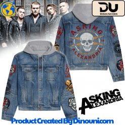 Asking Alexandria Hooded Denim Jacket