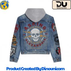 Asking Alexandria Hooded Denim Jacket