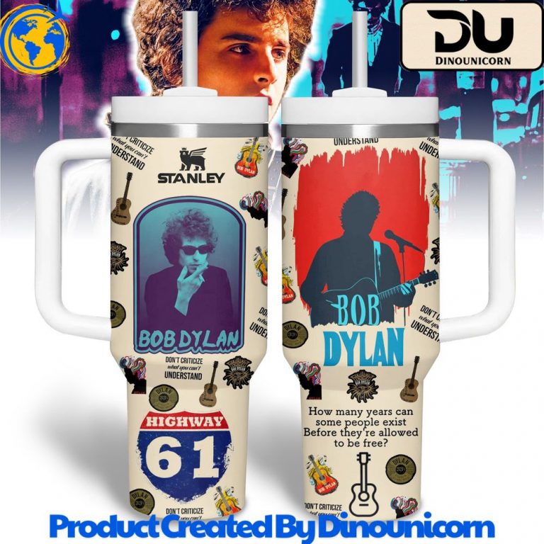 Bob Dylan Stanley Tumbler Cup