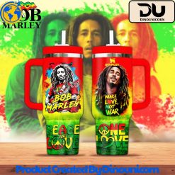 Bob Marley Happy Valentine’s Day Stanley Tumbler Cup