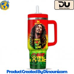 Bob Marley Happy Valentines Day Stanley Tumbler Cup