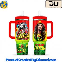 Bob Marley Happy Valentines Day Stanley Tumbler Cup