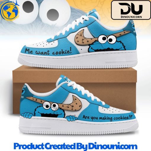 Cookie Monster Air Force 1 Sneaker