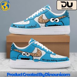 Cookie Monster Air Force 1 Sneaker