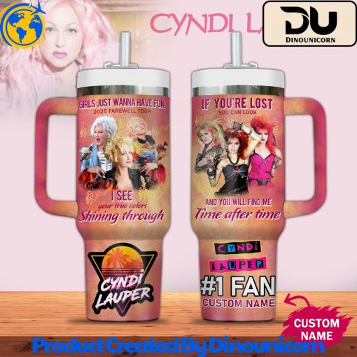 Cyndi Lauper Stanley Tumbler Cup