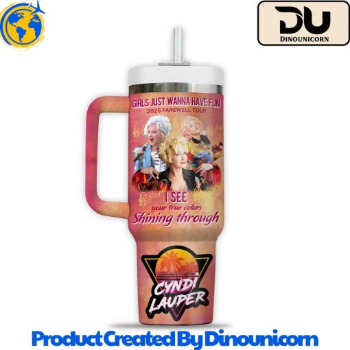 Cyndi Lauper Stanley Tumbler Cup