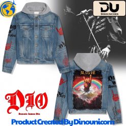 Dio Band Hooded Denim Jacket