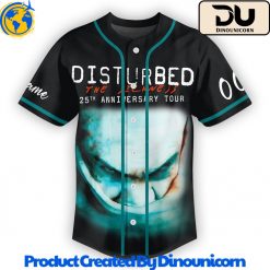 Disturbed Tour Baseball Jersey