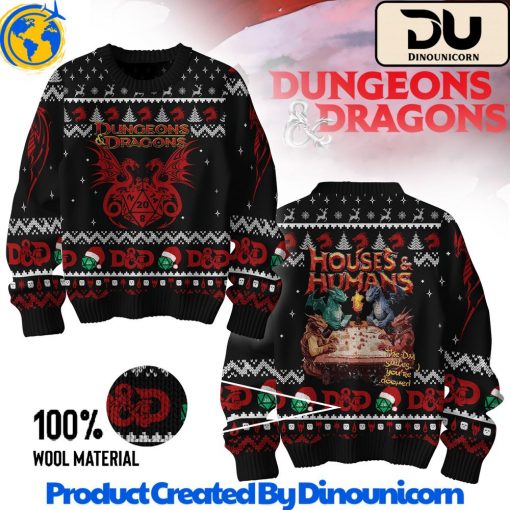 Dungeons & Dragons Ugly Christmas Sweater