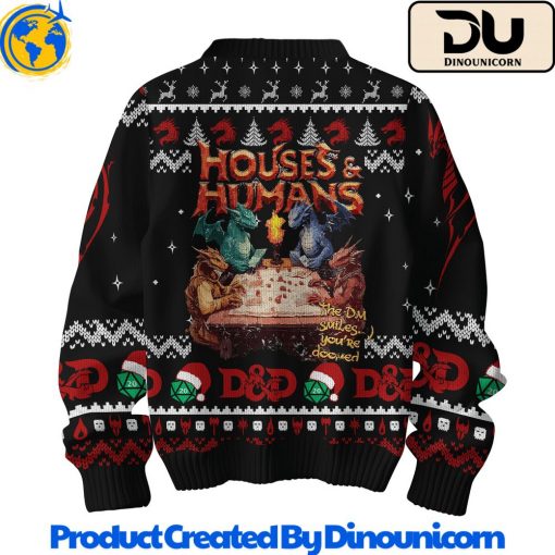 Dungeons & Dragons Ugly Christmas Sweater