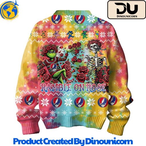 Grateful Dead x The Grinch Ugly Christmas Sweater