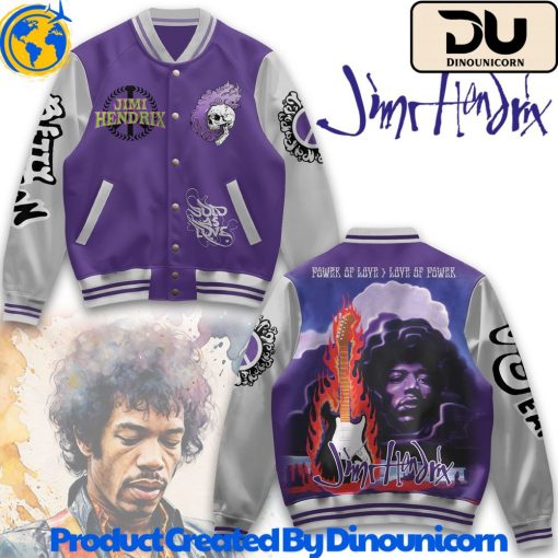 Jimi Hendrix Baseball Jacket