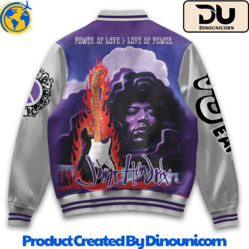 Jimi Hendrix Baseball Jacket