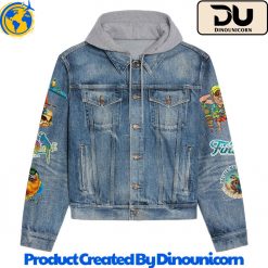 Jimmy Buffett Hooded Denim Jacket