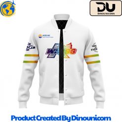 Kalamazoo Wings Uniform Rainbow Ice Baseball Jacket