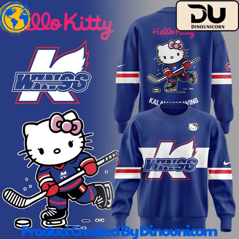 Kalamazoo Wings x Hello Kitty Sweatshirt