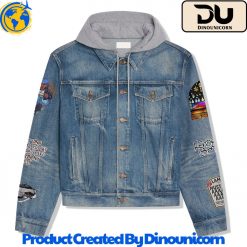 Kendrick Lamar Hooded Denim Jacket