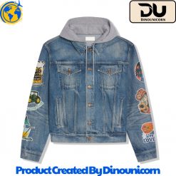 Kenny Chesney Hooded Denim Jacket