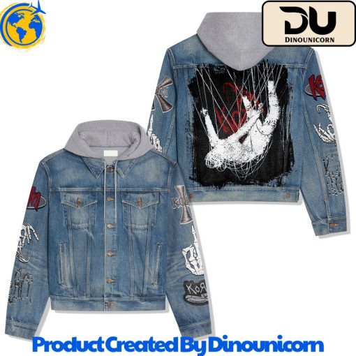 Korn Hooded Denim Jacket