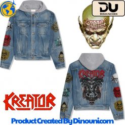 Kreator Hooded Denim Jacket