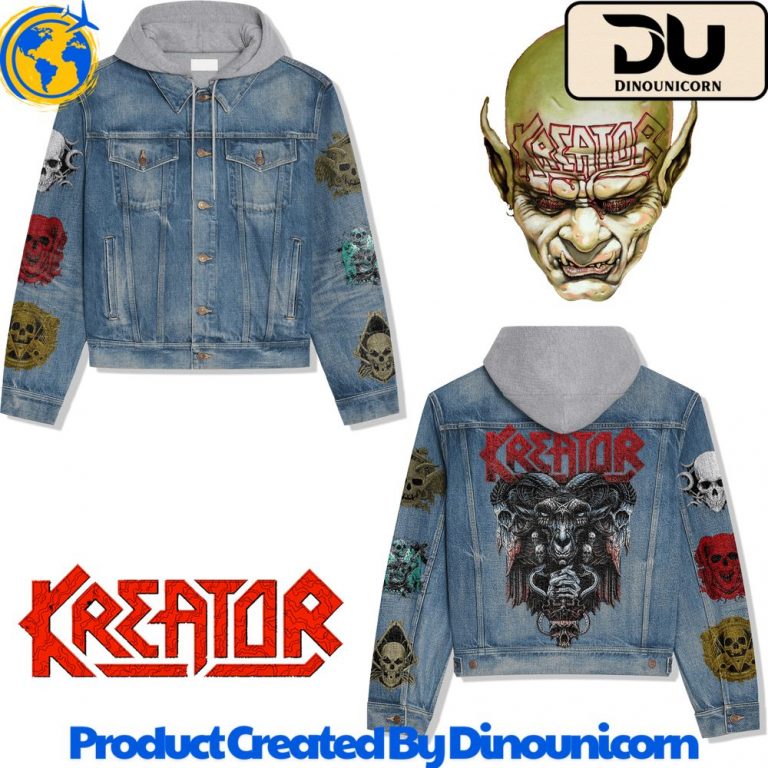 Kreator Hooded Denim Jacket