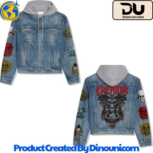 Kreator Hooded Denim Jacket